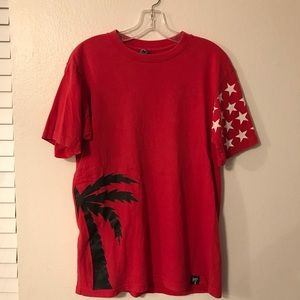 blvd. supply red tee shirt